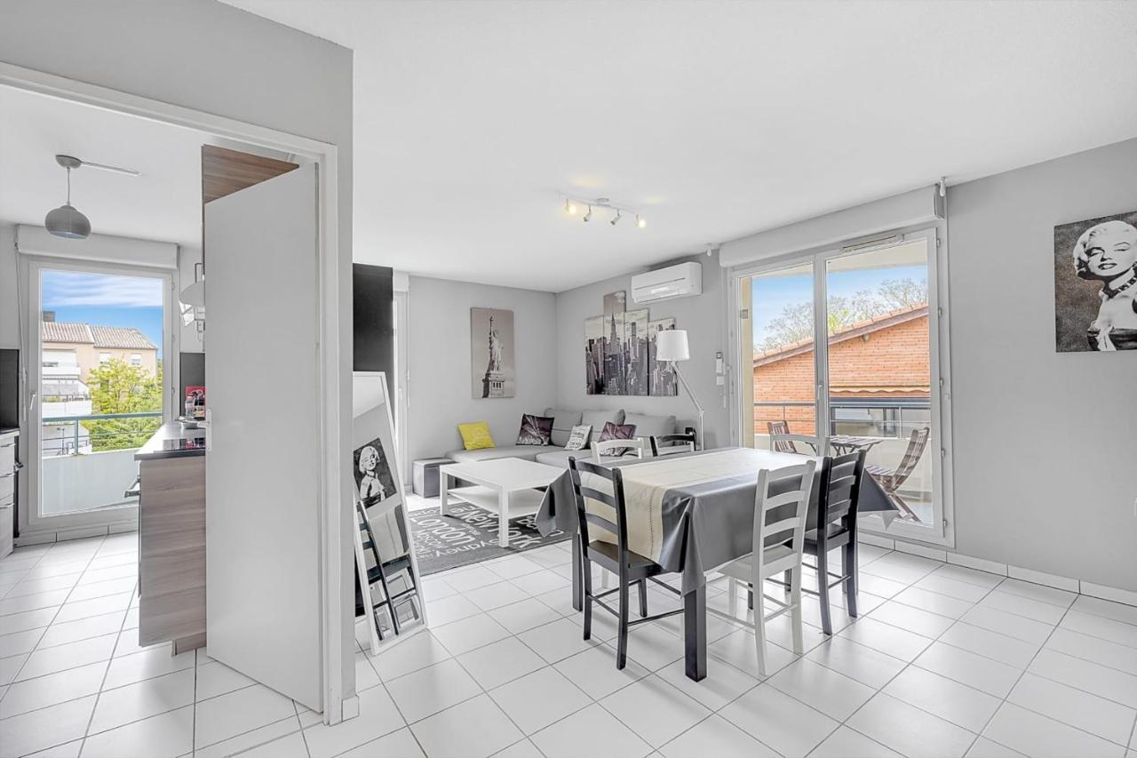 Sublime 64M With 2 Balconies For 6 In Toulouse Apartment Екстериор снимка